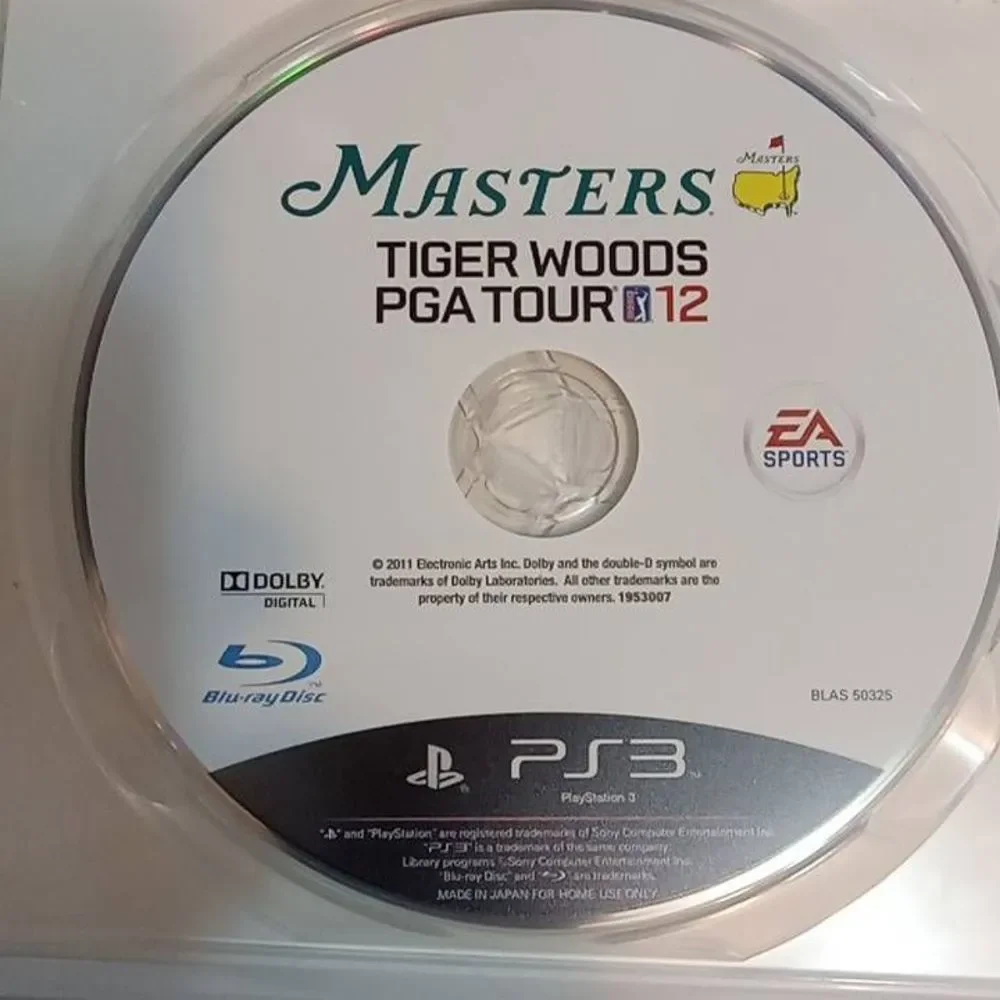 PS3 Tiger Woods‎ PGA Tour 12 The Masters